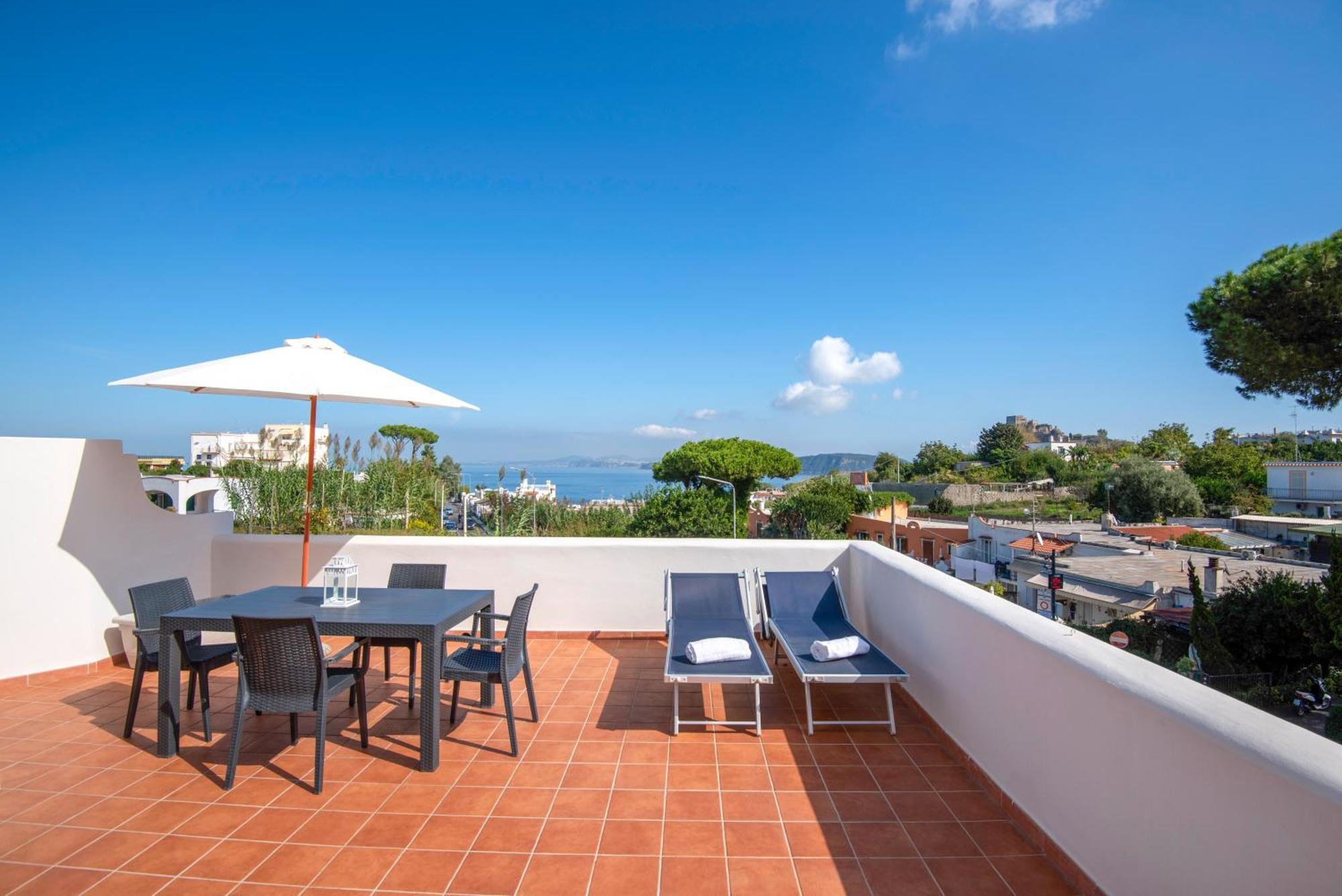 La Baia Blu - Ischia Leilighet Eksteriør bilde